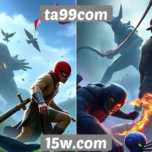 Comparação de jogos populares no ta99com